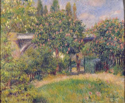 Pont ferroviaire à Chatou, 1881 - Pierre Auguste Renoir